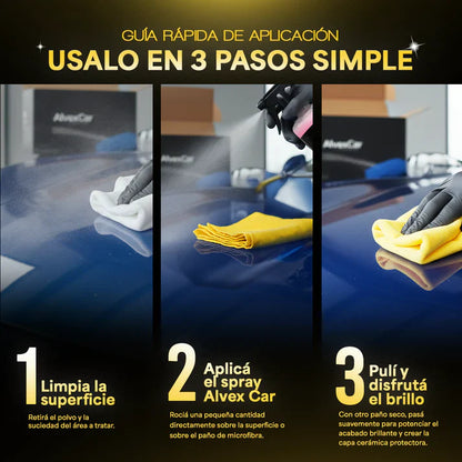 Cerámica definitiva | Spray de Recubrimiento Cerámico 3 EN 1 | 500 ML