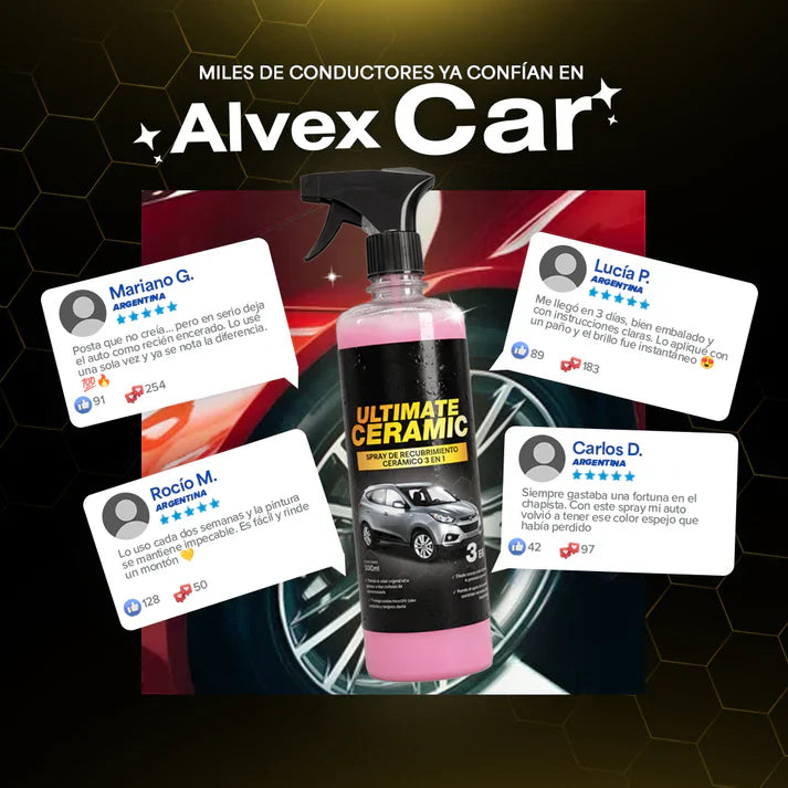Cerámica definitiva | Spray de Recubrimiento Cerámico 3 EN 1 | 500 ML