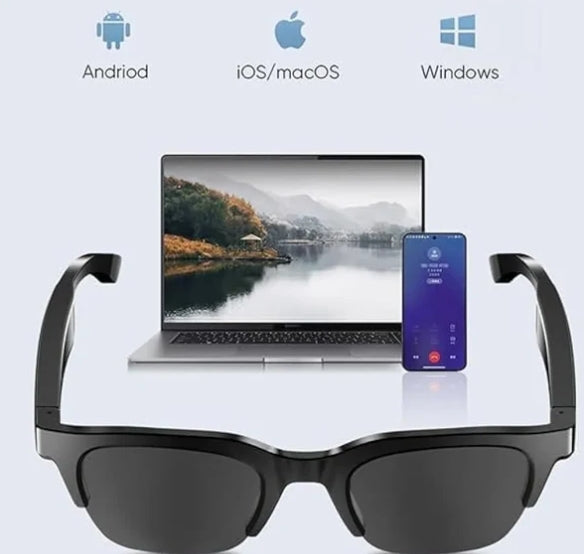 smartshades pro gafas de sol inteligentes bluetooth f06 /f07/ f08 inalámbrico ows conducción y hablar por teléfono