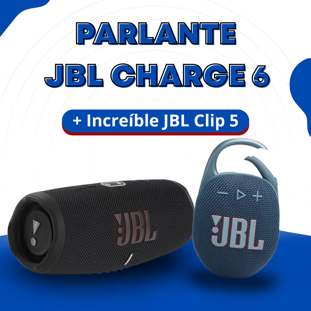 JBL CHARGE 6 - ¡POTENCIA Y SONIDO IMBATIBLES!