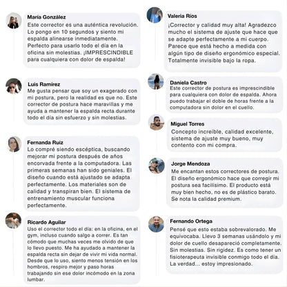 Corrector de Postura al instante