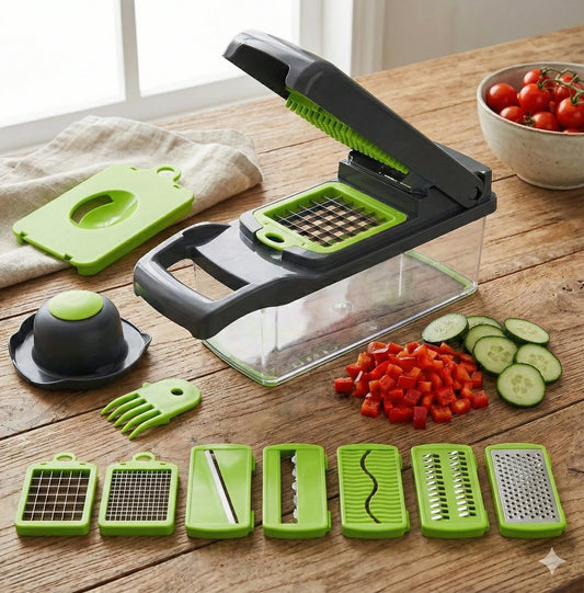 Mandolina Multirrallador 7 Cuchillas