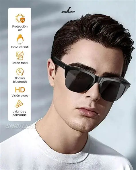 smartshades pro gafas de sol inteligentes bluetooth f06 /f07/ f08 inalámbrico ows conducción y hablar por teléfono