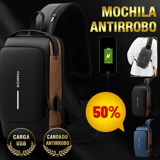 🔒 Mochila antirrobo - seguridad, estilo y tecnología en tu espaldas