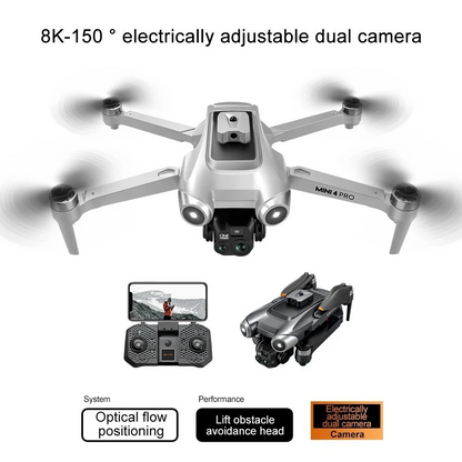 Dron 8K Cámara Dual V600 LED | XIOAMI