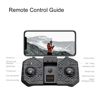 Dron 8K Cámara Dual V600 LED | XIOAMI